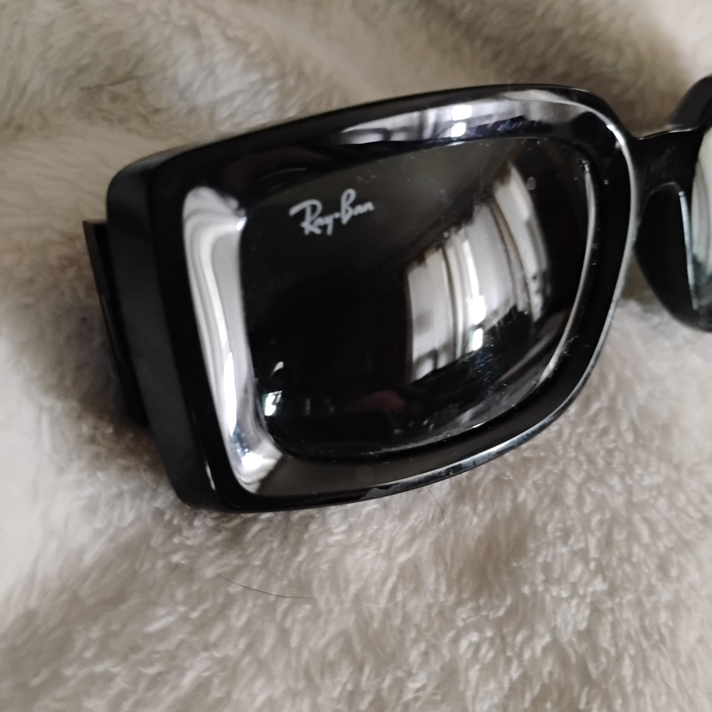 Ray-Ban Black Rectangular Frame Sunglasses - image 2